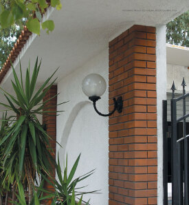 Wandleuchte Torino Nr. 31110 | italienische Glaskugel von Surya